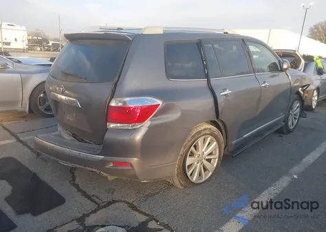 2012 Toyota Highlander Hybrid Limited V6 из США, поврежденный, VIN JTEDC3EH8C2009140